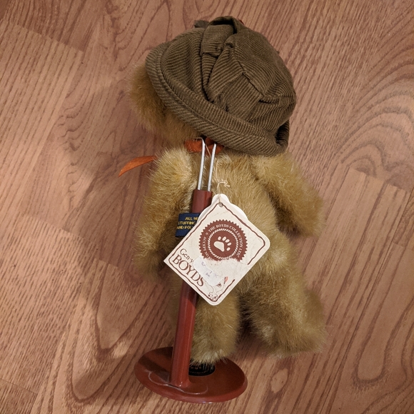 Boyd's Bear Sage Leafowitz Bear w/ Stand ... NWT - Picture 7 of 8